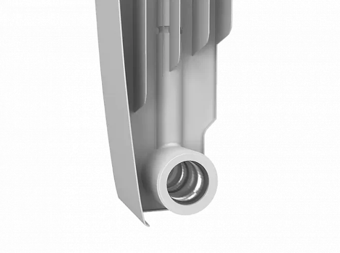 Биметаллический радиатор отопления Royal Thermo BiLiner 500 6 секций Silver Satin