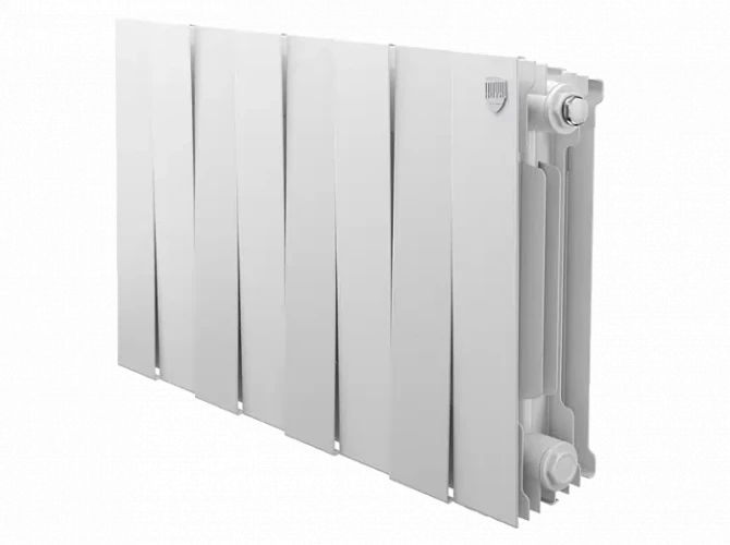 Биметаллический радиатор отопления Royal Thermo PianoForte 300 8 секций Bianco Traffico