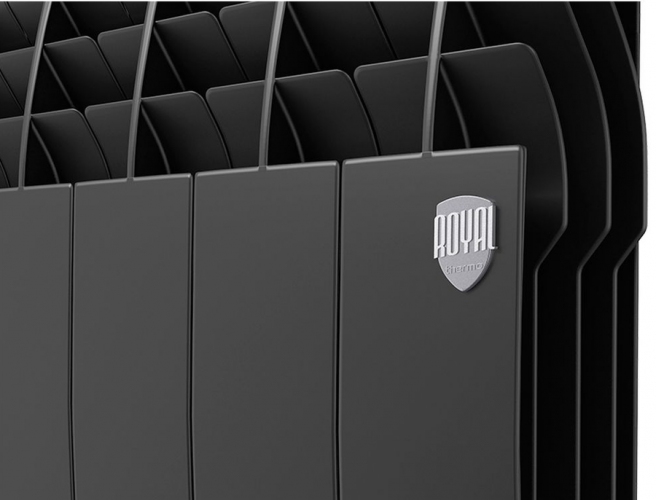 Биметаллический радиатор Royal Thermo BiLiner 350 /Noir Sable VR - 6 секц.