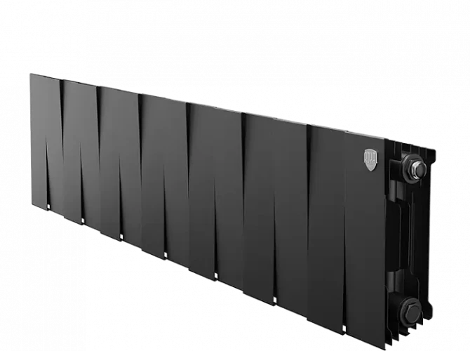 Биметаллический радиатор отопления Royal Thermo PianoForte 200 14 секций Noir Sable