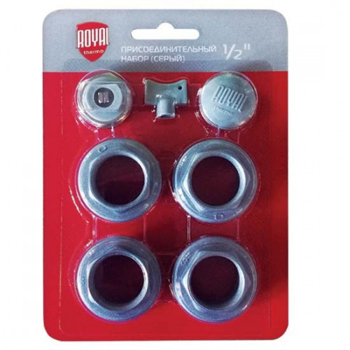Набор присоединительный Royal Thermo Набор присоединительный 1/2 silver