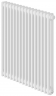 Стальной трубчатый радиатор 2-колончатый Royal Thermo Insignia VC2050 - 16 секц. RAL9016, нижнее 1/2