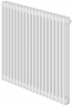 Стальной трубчатый радиатор 2-колончатый Royal Thermo Insignia VC2050 - 20 секц. RAL9016, нижнее 1/2