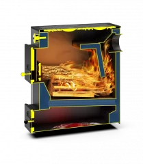 Твердотопливный котел Теплодар Куппер 10-В Практик