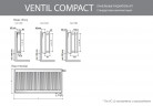 Стальной панельный радиатор Тип 21 Royal Thermo VENTIL COMPACT 21-500-1300