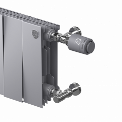 Набор термостатический Royal Thermo DESIGN PRO осевой М30х1,5 1/2" (Хром полированный)