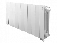 Биметаллический радиатор отопления Royal Thermo PianoForte 300 12 секций Bianco Traffico VDR