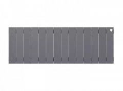 Биметаллический радиатор отопления Royal Thermo PianoForte 300 14 секций Silver Satin