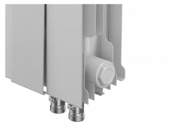 Биметаллический радиатор отопления Royal Thermo PianoForte 300 18 секций Bianco Traffico VDR