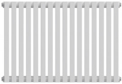 Стальной трубчатый радиатор 2-колончатый Royal Thermo Shift Q30 C2050 - 16 секц. RAL9016, боковое 1/2