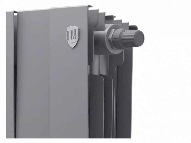 Биметаллический радиатор отопления Royal Thermo PianoForte 300 14 секций Silver Satin VDR