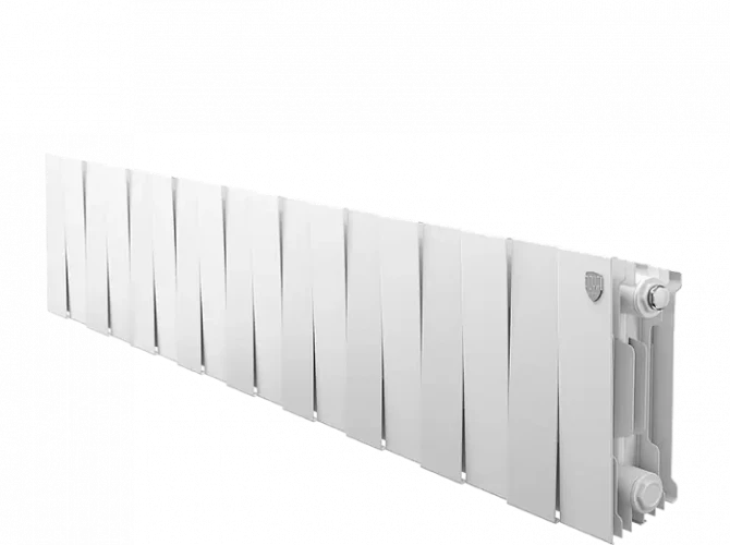 Биметаллический радиатор отопления Royal Thermo PianoForte 200 18 секций Bianco Traffico
