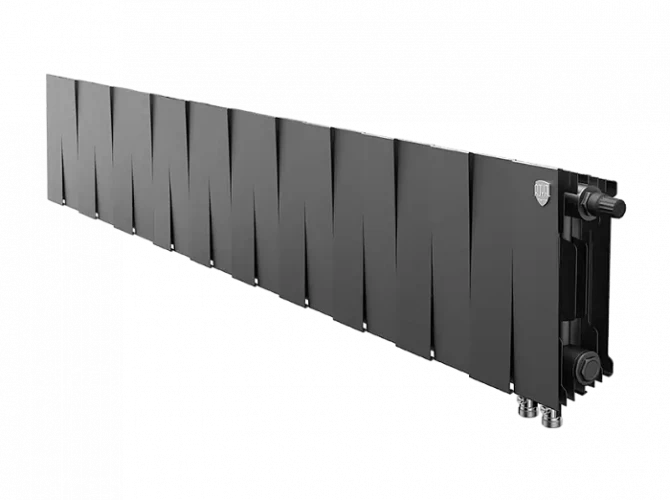 Биметаллический радиатор отопления Royal Thermo PianoForte 200 20 секций Noir Sable VDR