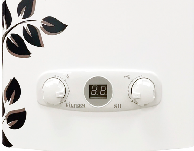 Газовый проточный водонагреватель VilTerm S13 Print (Лоза)