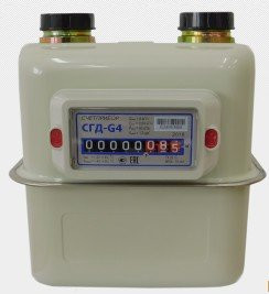 Счётчик газа Счетприбор СГД-G4 левый