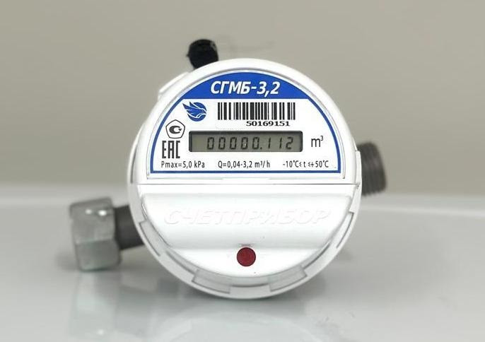 Счетчик газа Счетприбор СГМБ-3,2