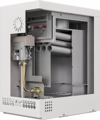 Напольный газовый котел Сигнал КОВ-14СВПС TGV Жар Compact